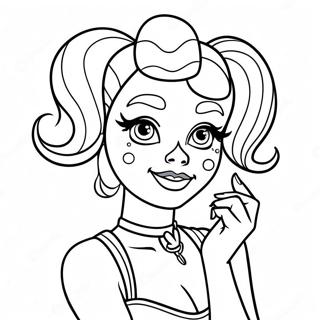 Ballora Coloring Pages