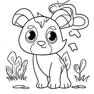 Fun Animal Coloring Page 27075-21402