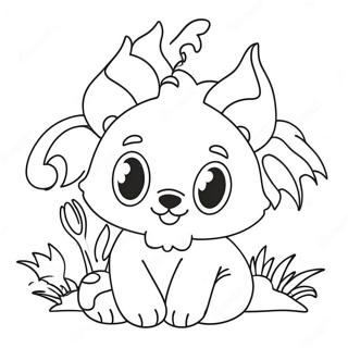 Fun Animal Coloring Page 27075-21404