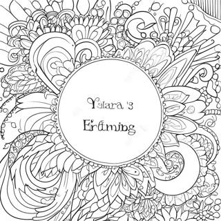 Affirming Words Coloring Page 27095-21436