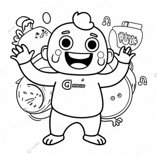 Gonoodle Coloring Pages