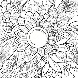 Sensory Friendly Patterns Coloring Page 27125-21457