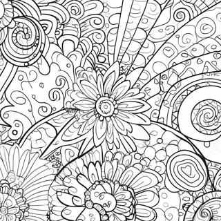 Sensory Friendly Patterns Coloring Page 27125-21458