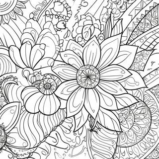 Sensory Friendly Patterns Coloring Page 27125-21459