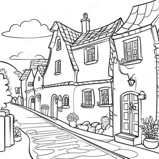 Europe Coloring Pages