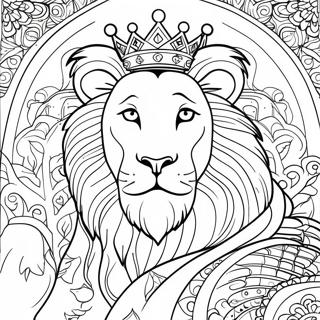 Majestic King Coloring Page 27155-21476