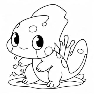 Water Pokemon Coloring Pages