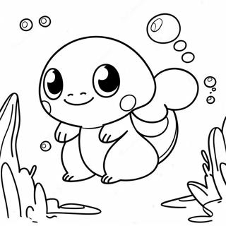 Water Pokemon Coloring Pages