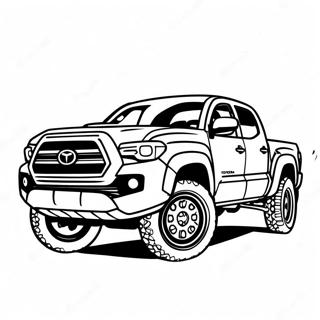 Toyota Tacoma Lastbil Farvelægningsside 27184-21482