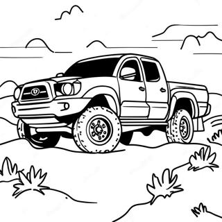 Toyota Tacoma Off-Road Eventyr Farvelægningsside 27185-21497