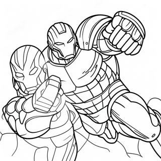 Ultron Coloring Pages