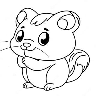 Hamtaro Coloring Page 27284-21568