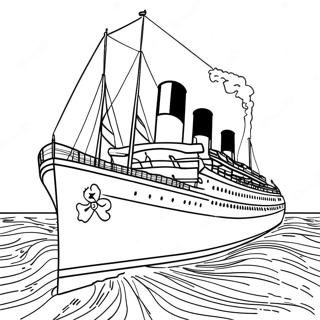 Britannic Ship Coloring Page 27304-21575