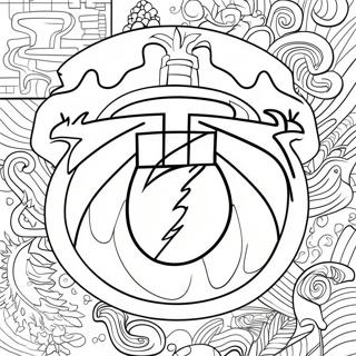 Miami Heat Logo Coloring Page 27394-21648