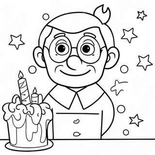 Happy Birthday Grandpa Coloring Page 27424-21672