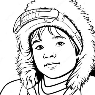 Eskimos Coloring Page 27444-21685