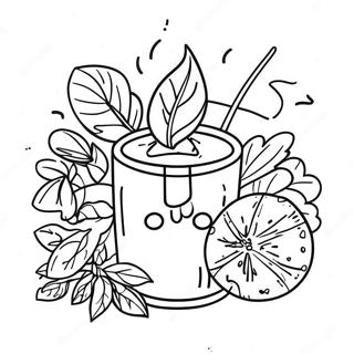 Chill Stoner Vibes Coloring Page 27465-21705