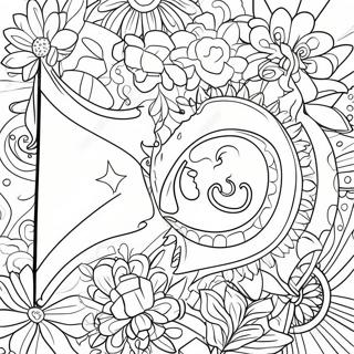 Cuba Flag Coloring Pages