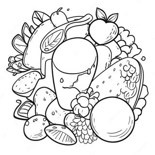 Health Coloring Page 2750-2205