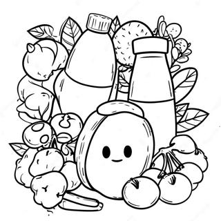 Health Coloring Page 2750-2208