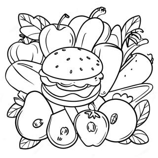 Health Coloring Pages