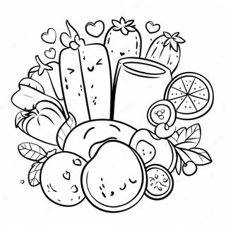 Healthy Food Coloring Page 2751-2192