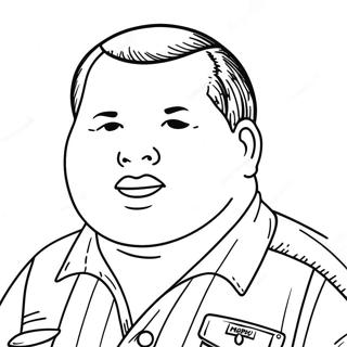 Boisterous Bobby Hill Coloring Page 27605-21809