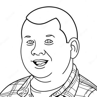 Boisterous Bobby Hill Coloring Page 27605-21810