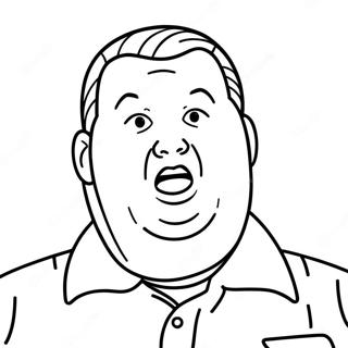 Boisterous Bobby Hill Coloring Page 27605-21812