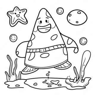 Patrick Coloring Pages