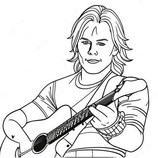 Rockstar Coloring Page 27634-21835