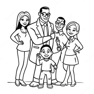 Proud Family Coloring Pages