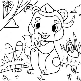 Garten Of Ban Ban 4 Coloring Pages