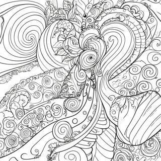 Colorful Twists And Turns Adventure Coloring Page 27805-21958