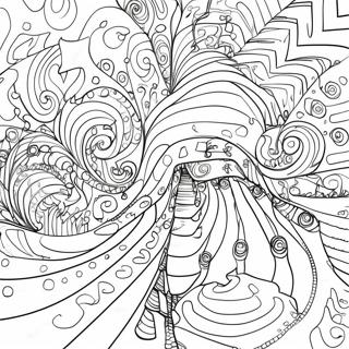 Colorful Twists And Turns Adventure Coloring Page 27805-21959