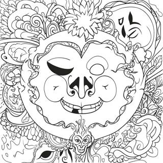 Unspeakable Logo Coloring Page 2780-2219