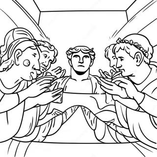 Sistine Chapel Coloring Page 27824-21982