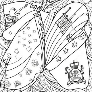 State Flags Coloring Page 27854-21999