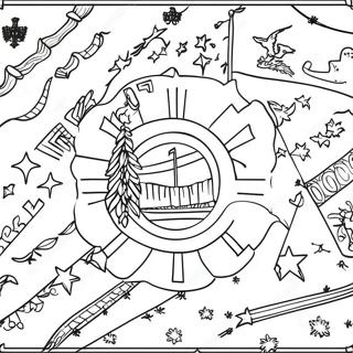 State Flags Coloring Page 27854-22000