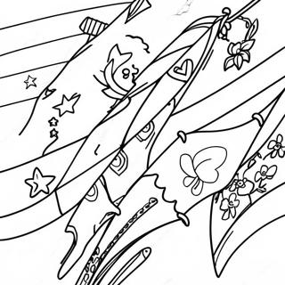 Vibrant State Flags Coloring Page 27855-22003