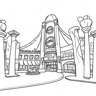 Universal Studios Coloring Page 27884-22032