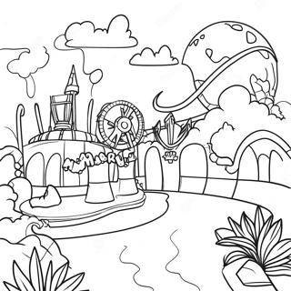 Universal Studios Coloring Pages