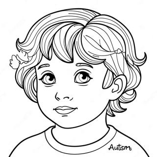 Autism Coloring Pages