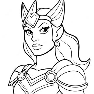 She Ra Coloring Page 27914-22046