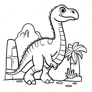 Therizinosaurus Coloring Pages