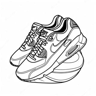 Air Max Sneakers Kleurplaat 27944-22086