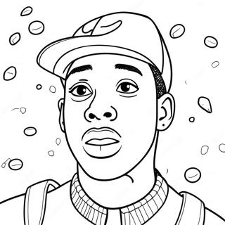 Tyler The Creator Coloring Pages