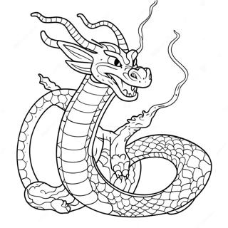 Shenron Coloring Pages