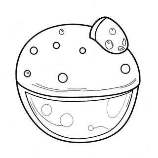 Gum Drop Coloring Pages