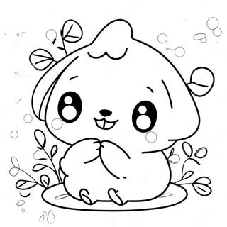 Pompompurin Coloring Page 280-222